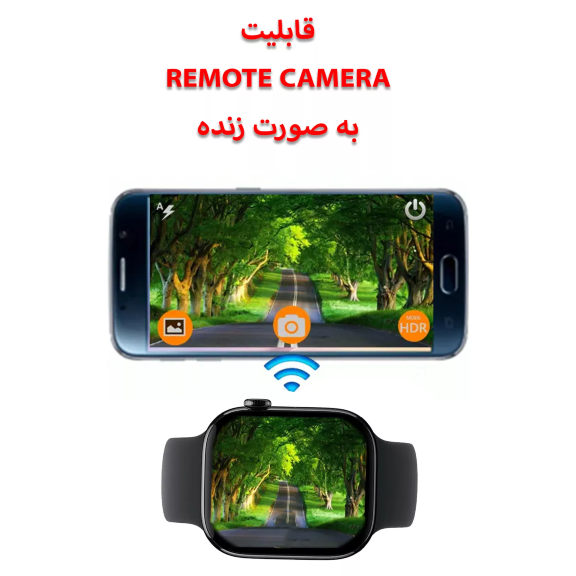 ساعت هوشمند مدل HW X PRO3 PLUS