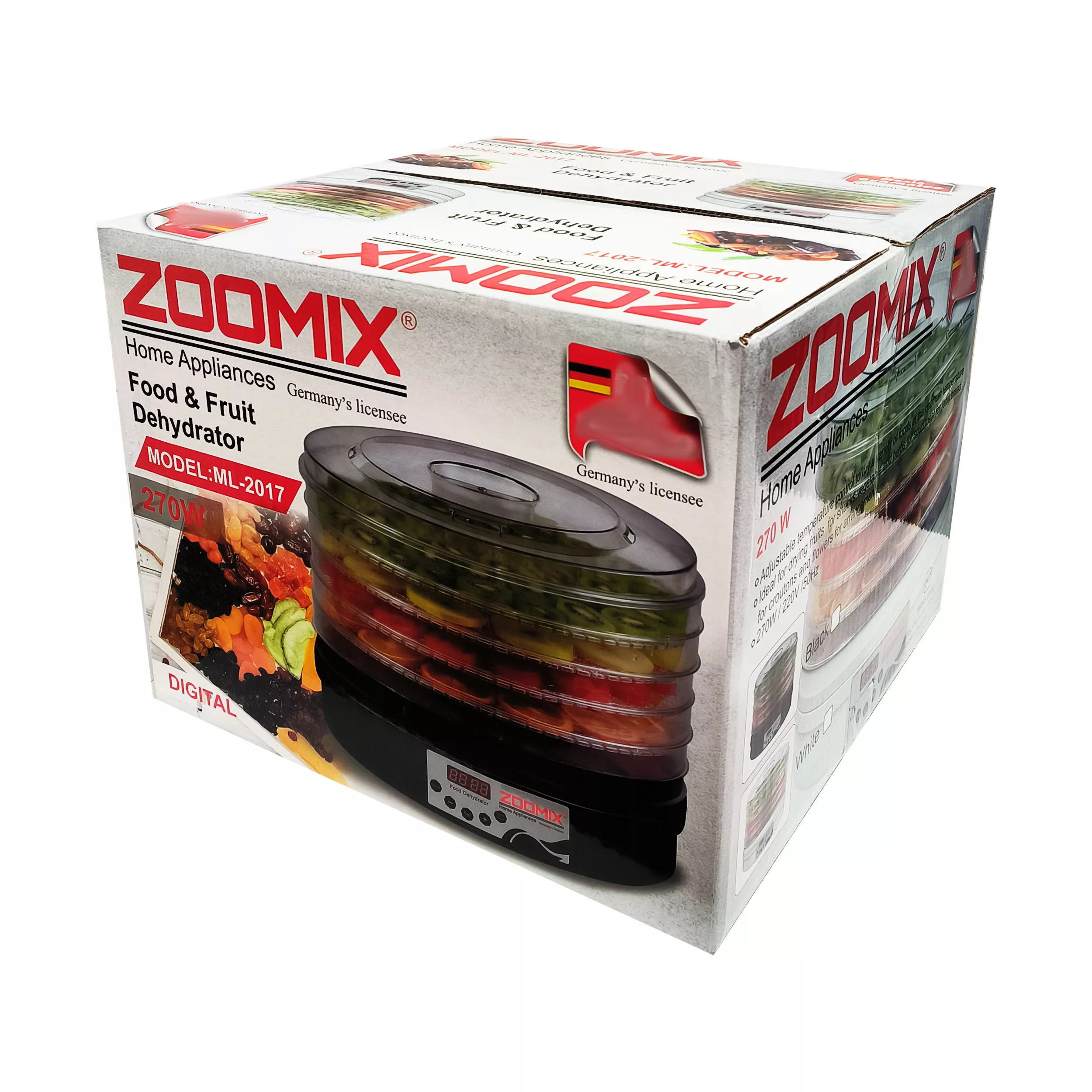 میوه خشک کن زومیکس مدل ML-2017