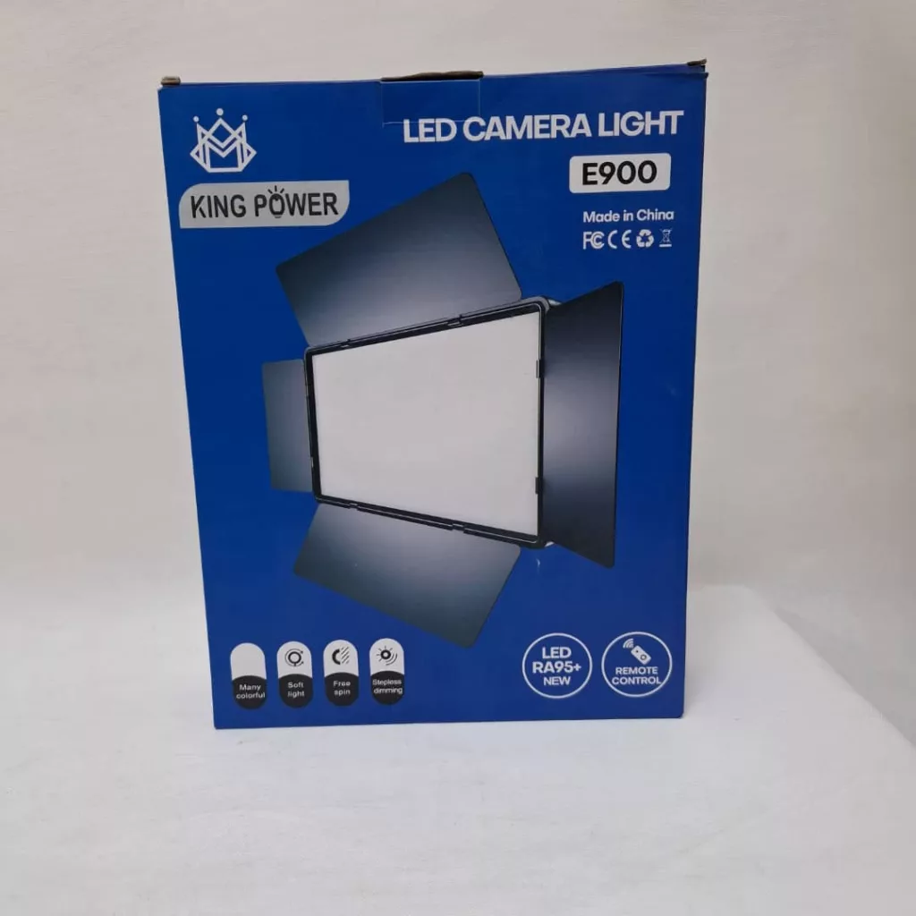 نور ثابت ال ای دی کینگ پاور مدل E900 Pro