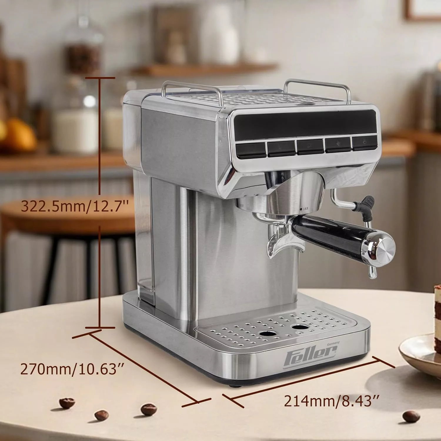 اسپرسو ساز 1800 میلی‌لیتر فلر مدل CMF-2024