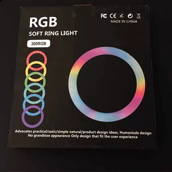 رینگ لایت مدل 300 RGB