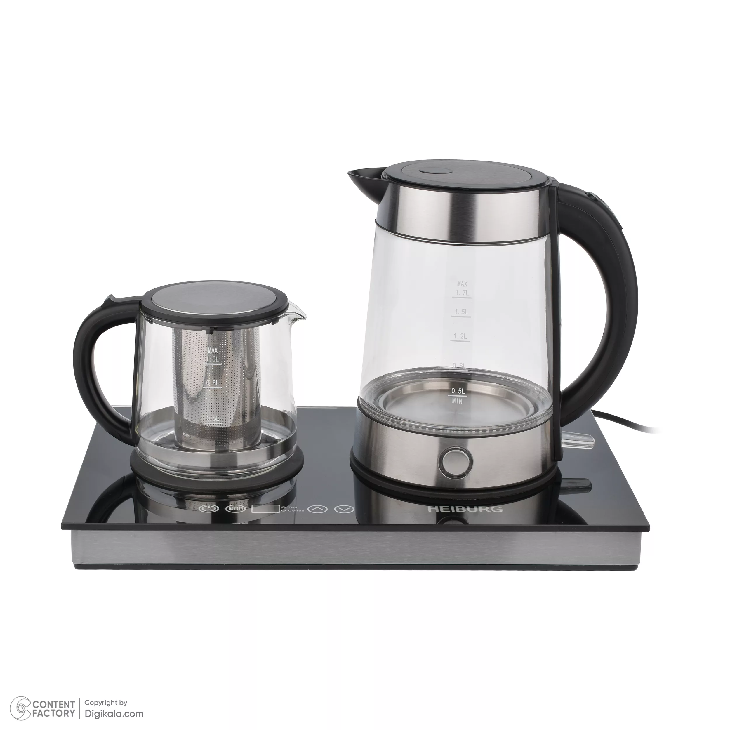 چای ساز کنار هم هایبورگ مدل  TM-4016