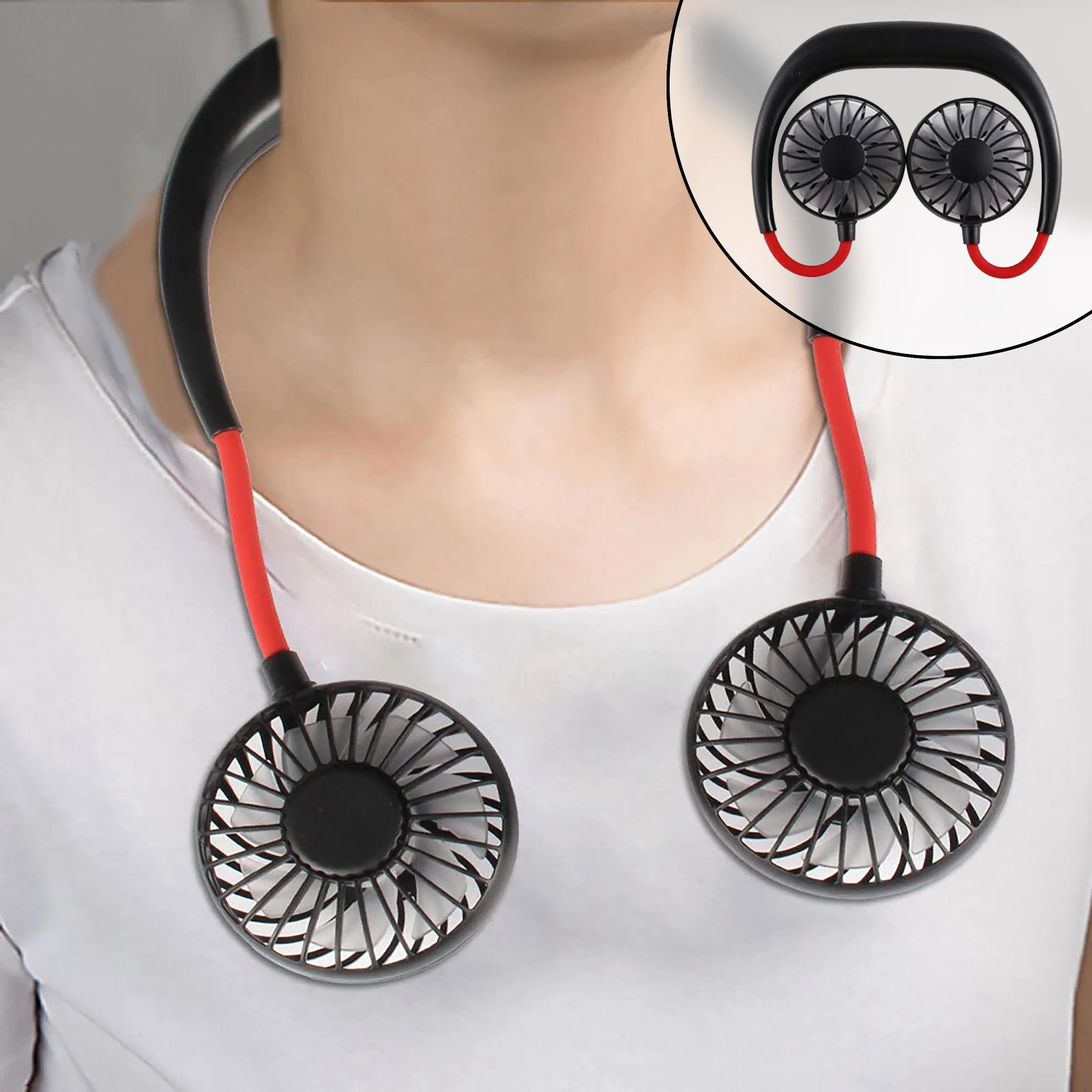 پنکه همراه مدل گردنی کد ZY-A1