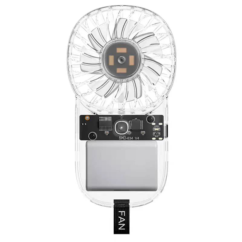 پنکه دستی مدل  TRASNPARENT CARD FAN