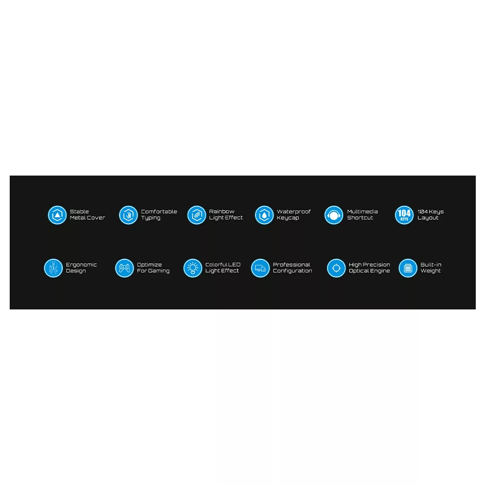 ست گیمینگ کینگ استار مدل KBM285G