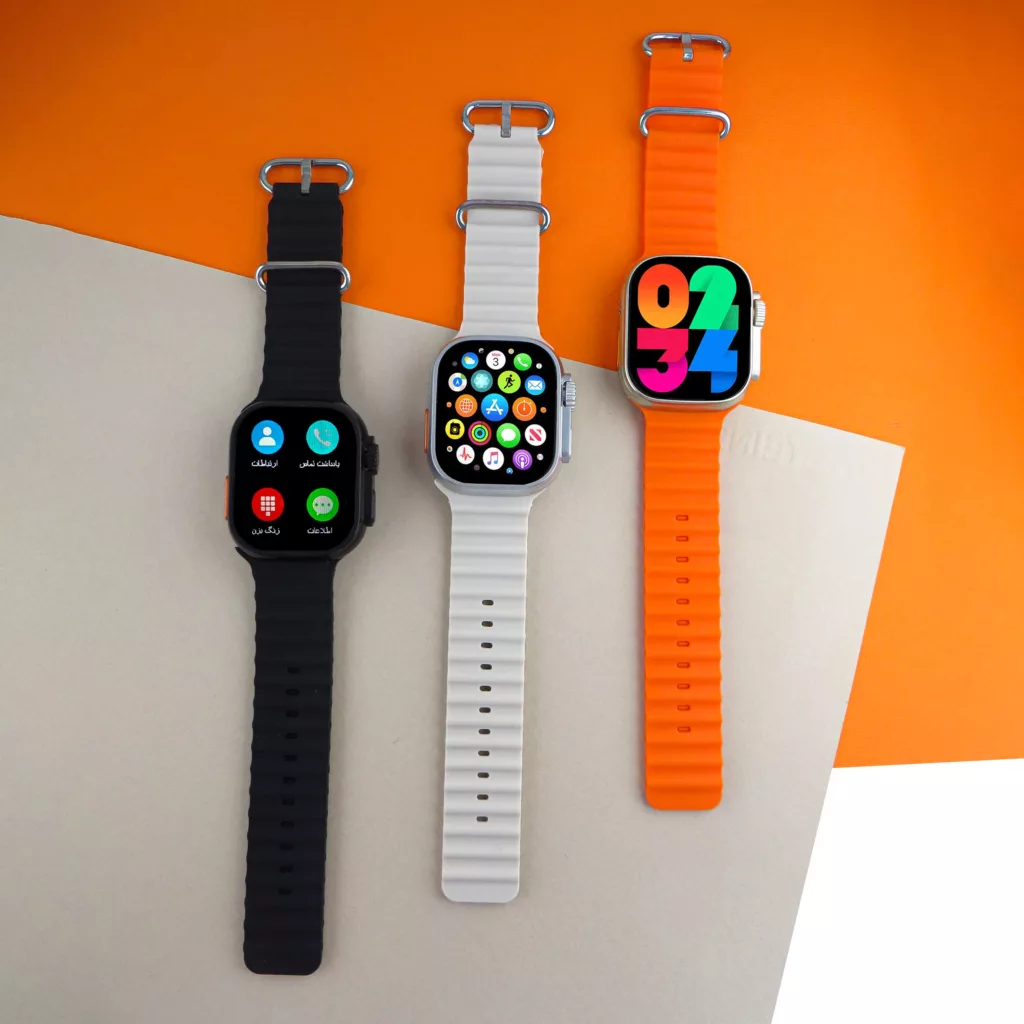 ساعت هوشمند ورنا مدل W49 Ultra with airpod به همراه هدفون بلوتوثی