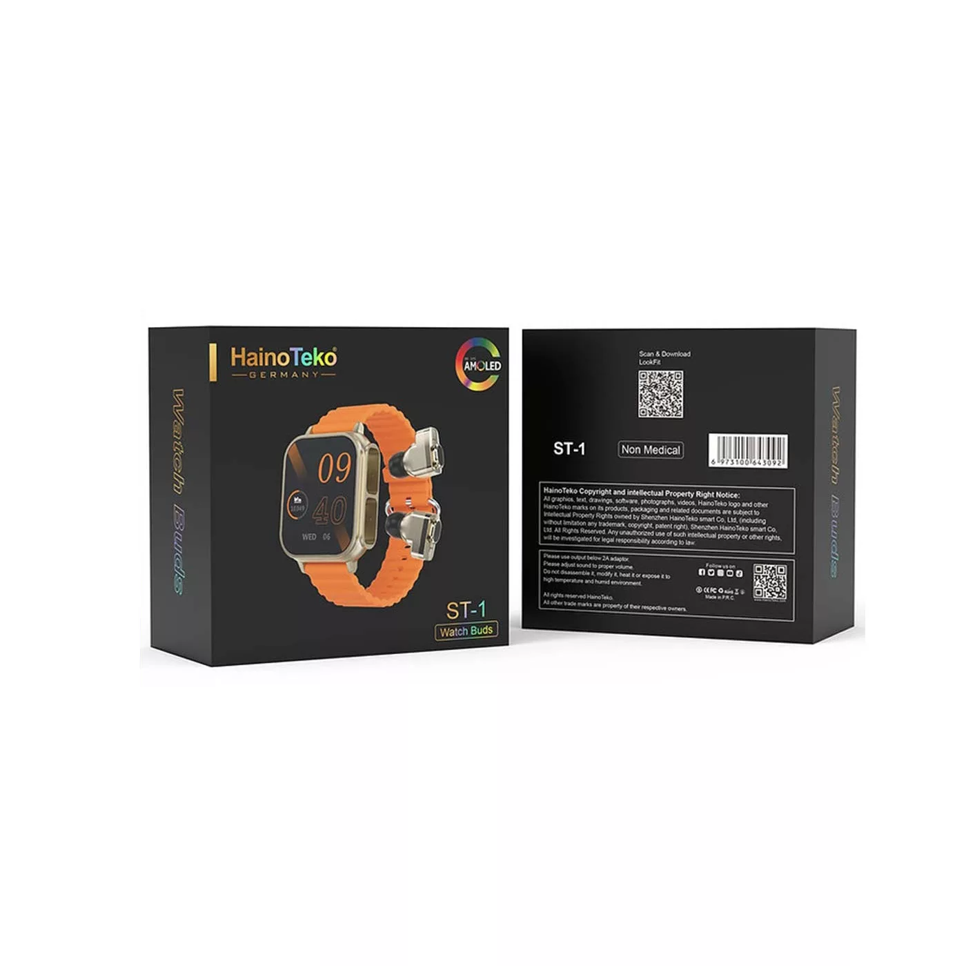 ساعت هوشمند هاینو تکو مدل DOC MAGNETIC ST1 SMART WATCH