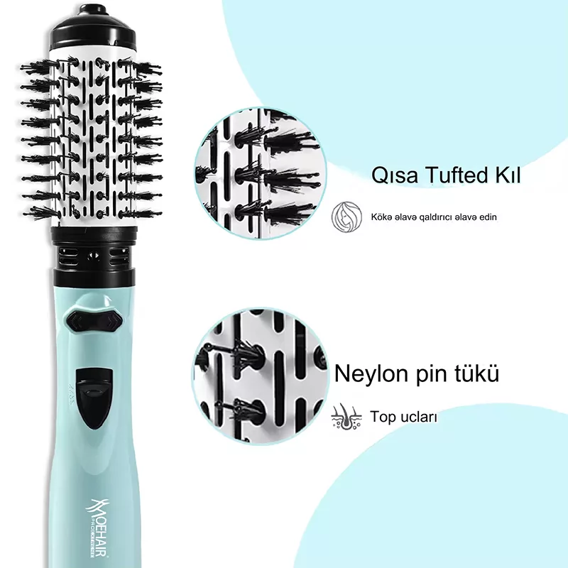 سشوار برس دار چرخشی موهیر مدل 7153