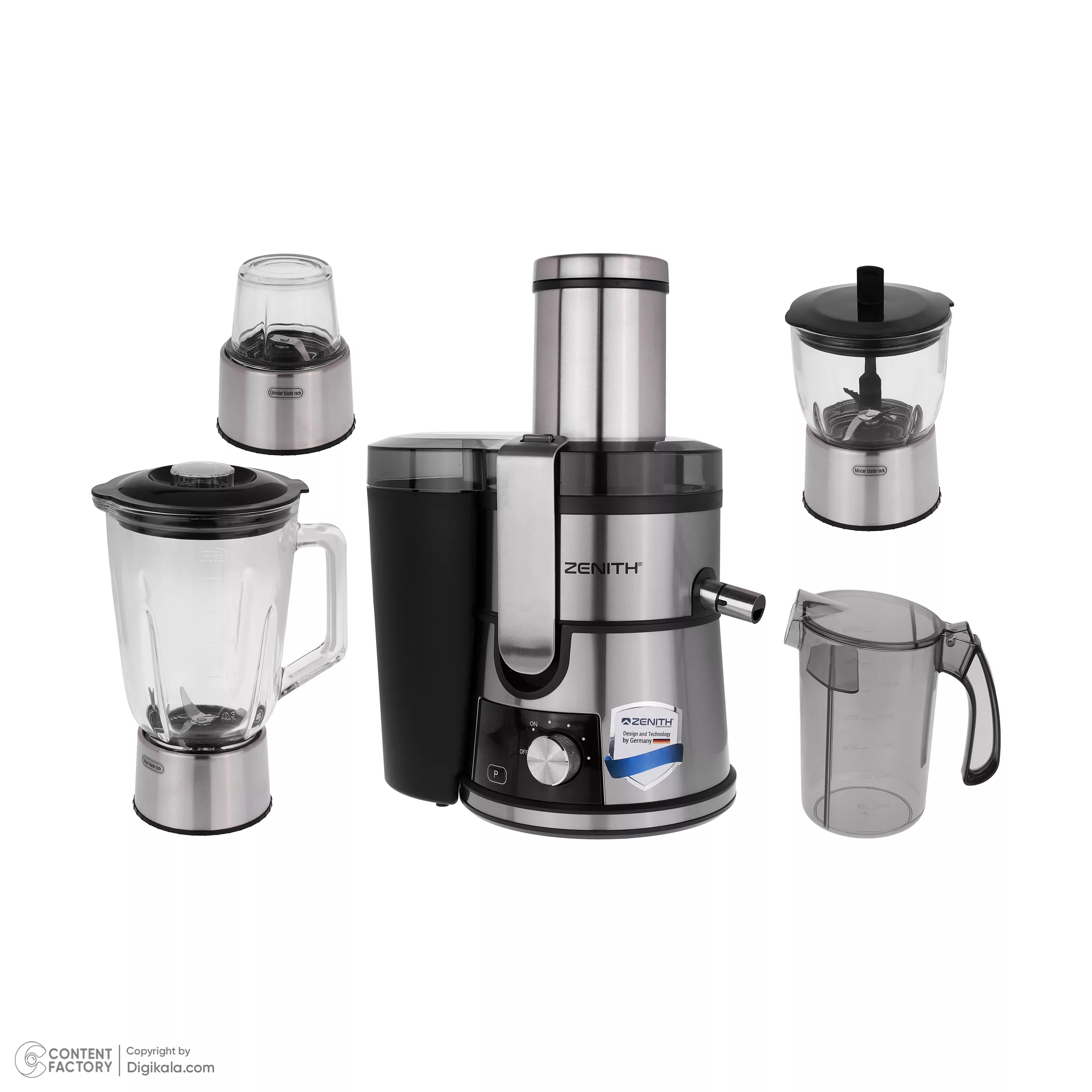 آبمیوه گیری زنیت مدل ZJB 1435