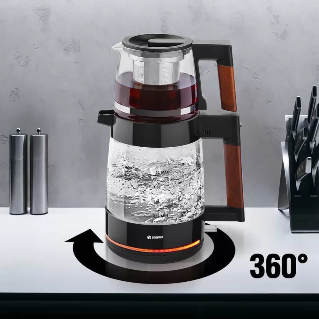 چای ساز روی هم اسنوا مدل STM-GS1650WE