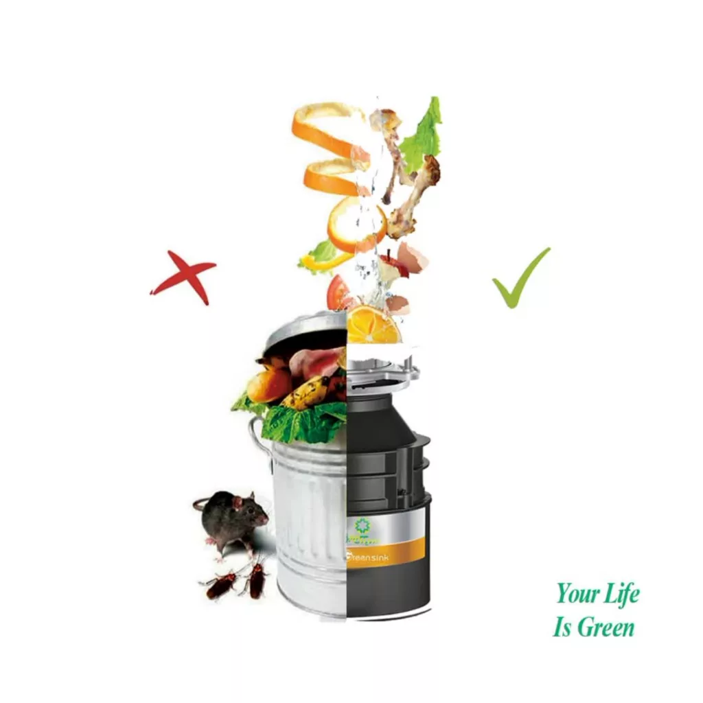 دستگاه زباله خردکن سینک سبز مدل 200