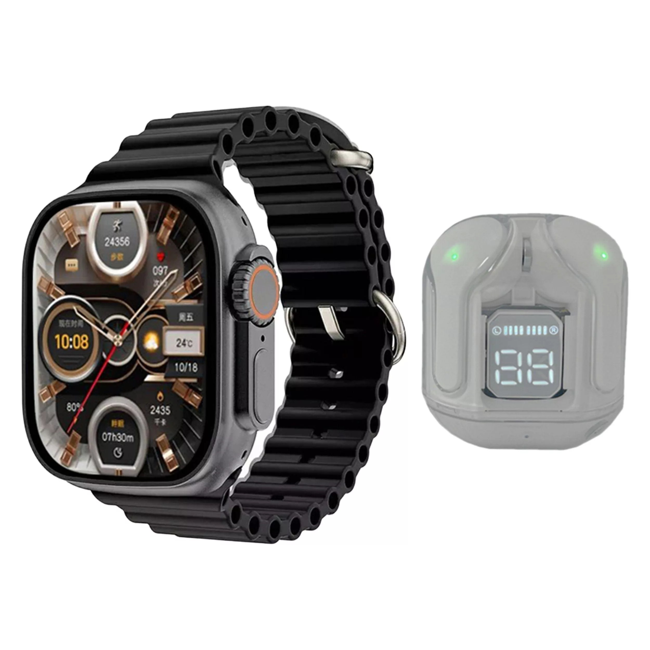 ساعت هوشمند ویسمی مدل WS-X19 Ultra 3 به همراه هدفون بلوتوثی