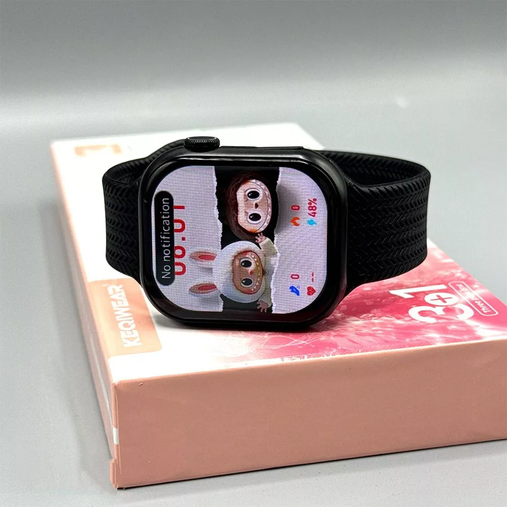 ساعت هوشمند ۴۱ میلی متری ککیو ویر مدل 3+1 MINI با ۳ بند سیلیکونی