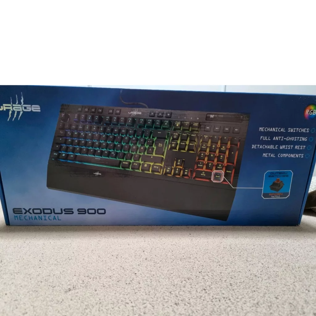 کیبورد مخصوص بازی یوریج مدل Exodus 900 Mechanical- D3186014