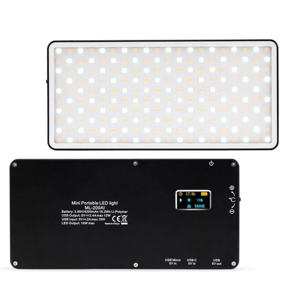 نور ثابت ال ای دی مکس لایت مدل ML-200AI کد 196