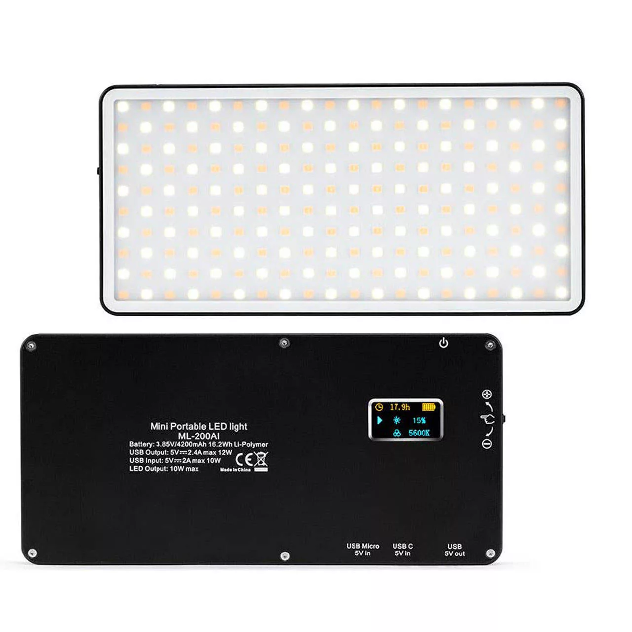 نور ثابت ال ای دی مکس لایت مدل ML-200AI کد 196