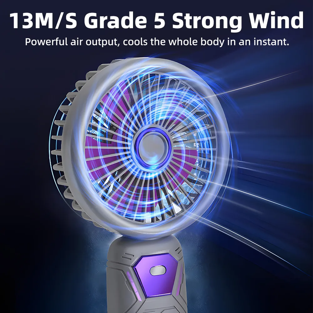 پنکه دستی هیوندای مدل PF-006 با ظرفیت 1200 میلی آمپر ساعت