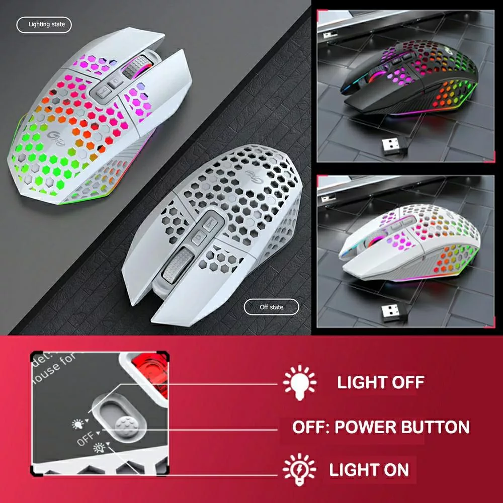 ماوس بی سیم مخصوص بازی مدل Gaming-801