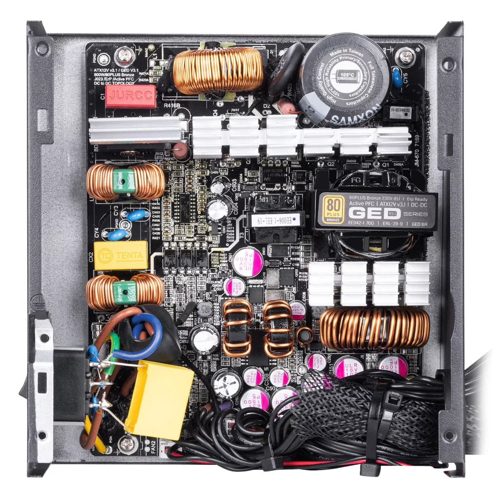 منبع تغذیه کامپیوتر 800W وات گرین مدل GP800A-GED V3.1 (ATX 3.1)