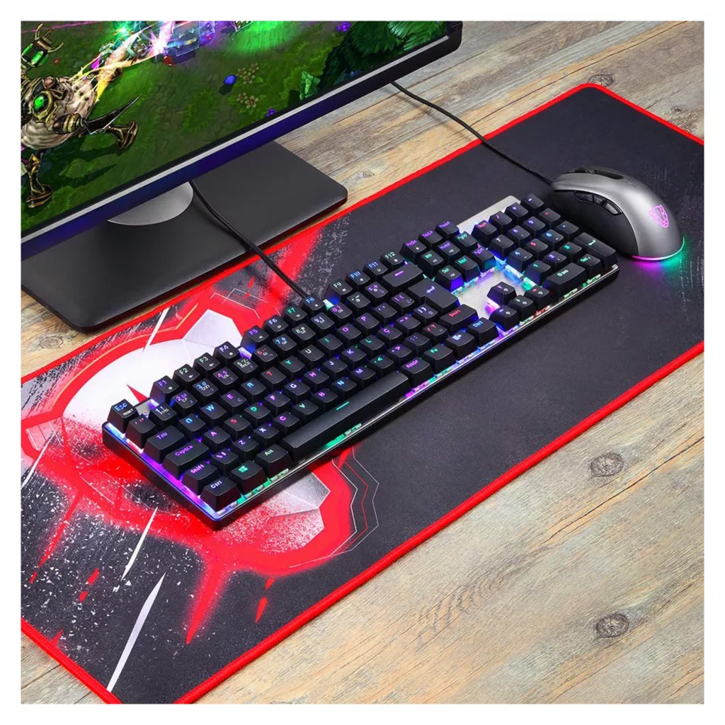 کیبورد مخصوص بازی متواسپید مدل CK104