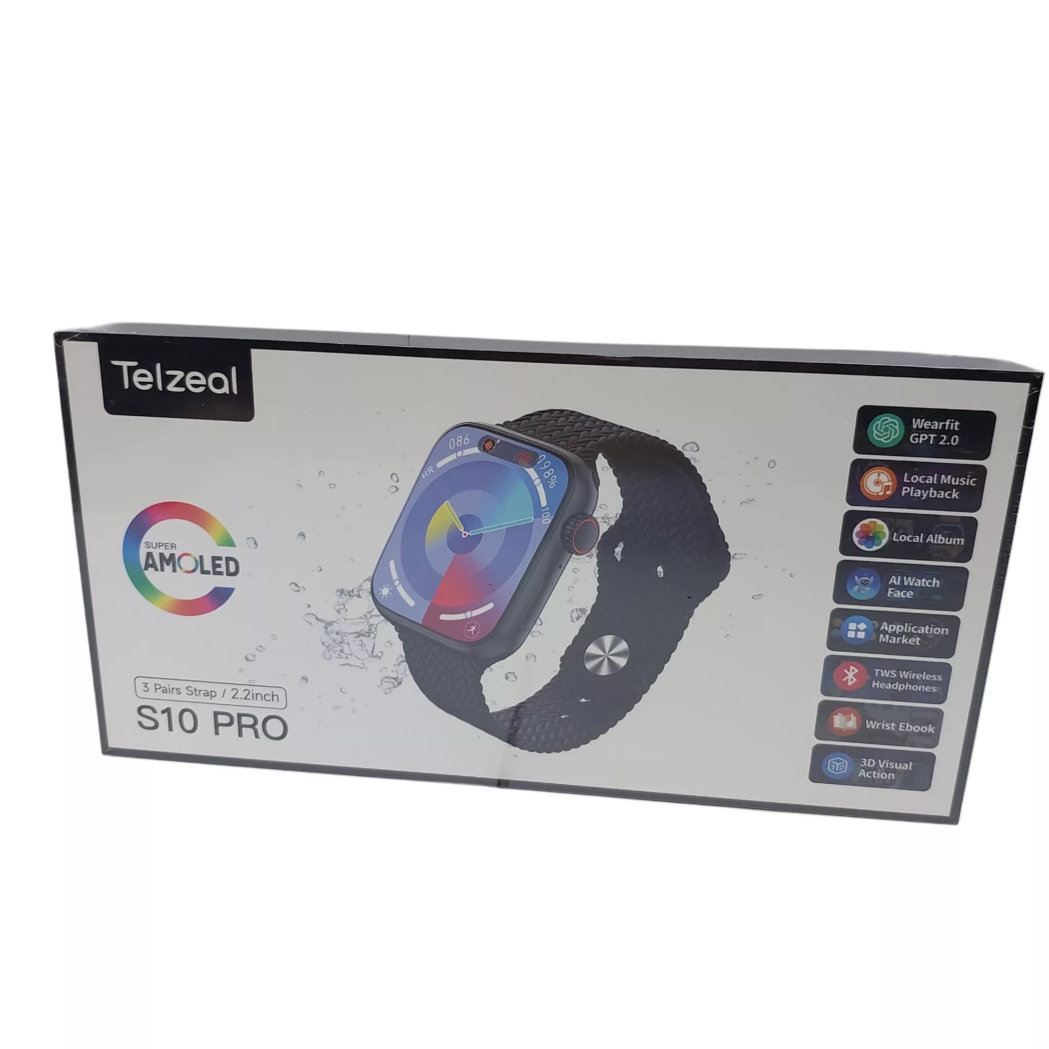 ساعت هوشمند تلزیل مدل S10 Pro