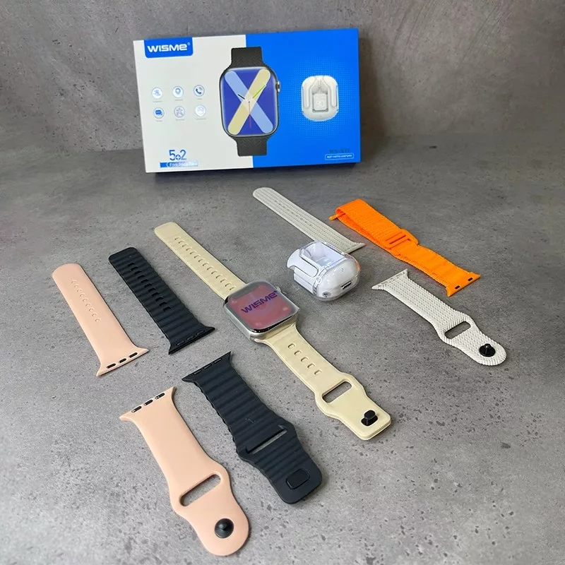 ساعت هوشمند 2.05 اینچی ویسمی مدل WS-X17 با بند سیلیکونی