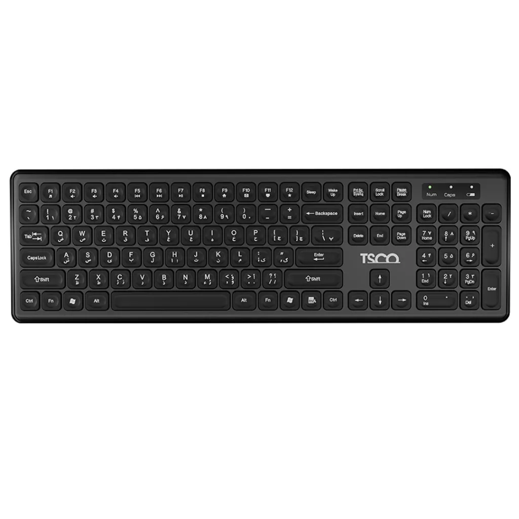 کیبورد بی سیم تسکو مدل TK 7005W