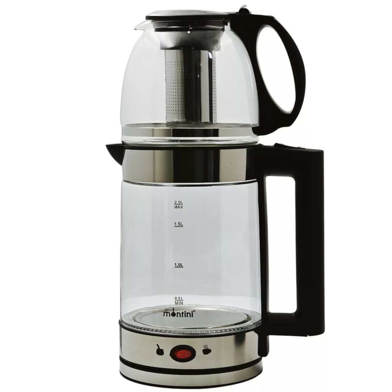 چای ساز روی هم مونتینی مدل EDEN-12