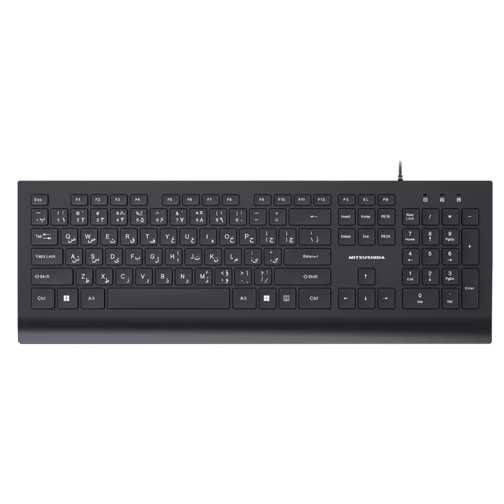 کیبورد سیمی میتسوشیدا مدل KC-AN730