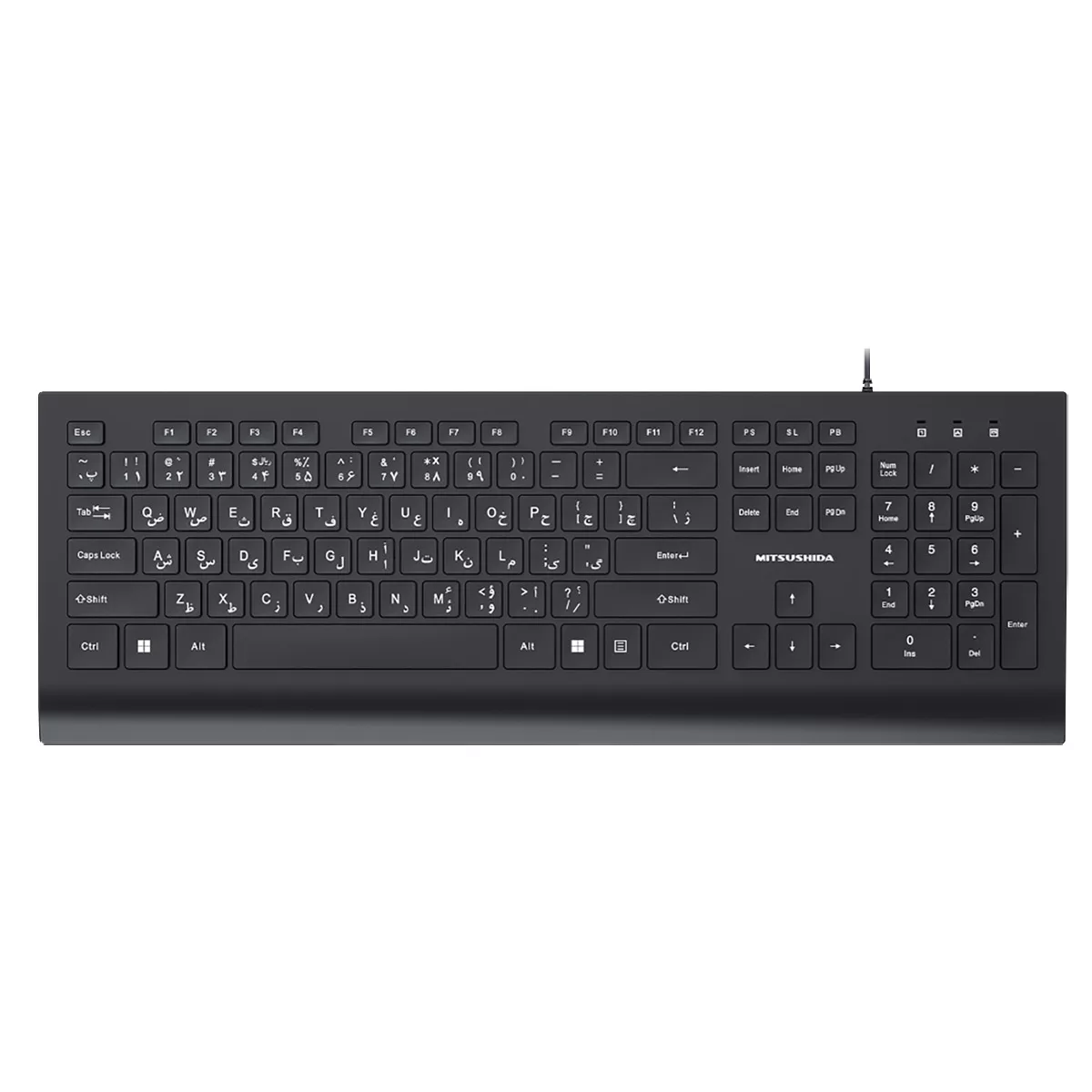 کیبورد سیمی میتسوشیدا مدل KC-AN730