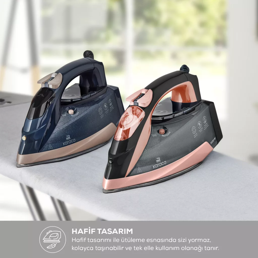 اتو بخار کاراجا مدل Vantuz İrona