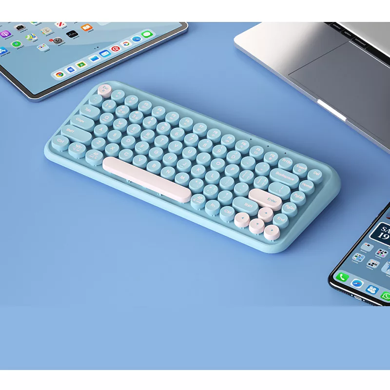 کیبورد بی سیم بی او دبلیو مدل K500D