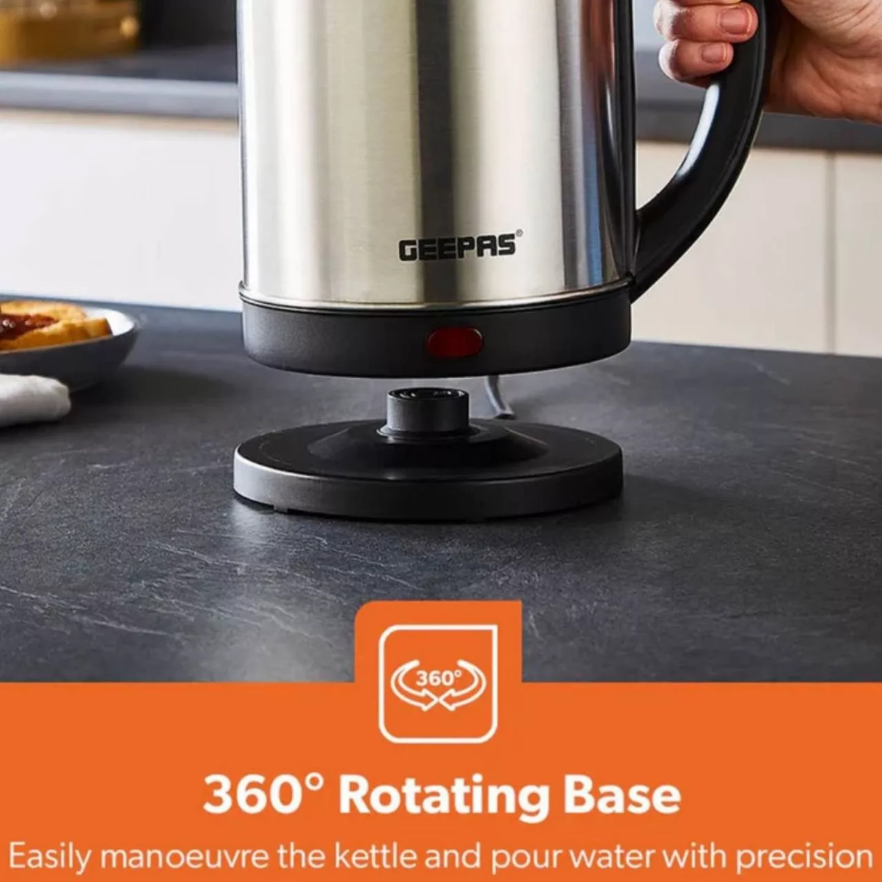 کتری برقی جی پاس مدل GK5466 گنجایش 1.8 لیتر