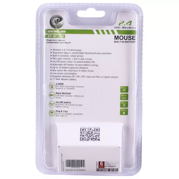 ماوس بی سیم ایکس پی-پروداکت مدل W130M