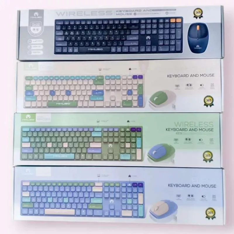 کیبورد و موس بی سیم میکاسو مدل KB-C023