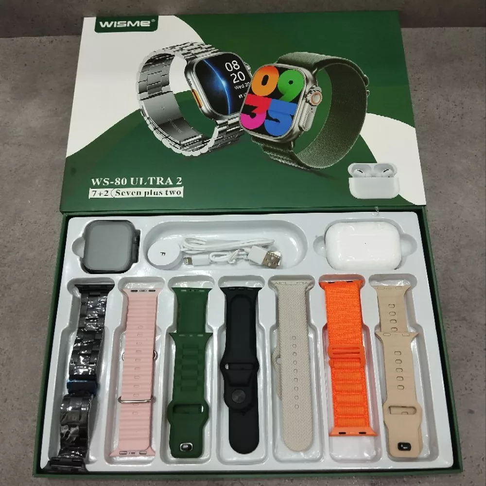 ساعت هوشمند ویسمی مدل WS-80 ULTRA 2