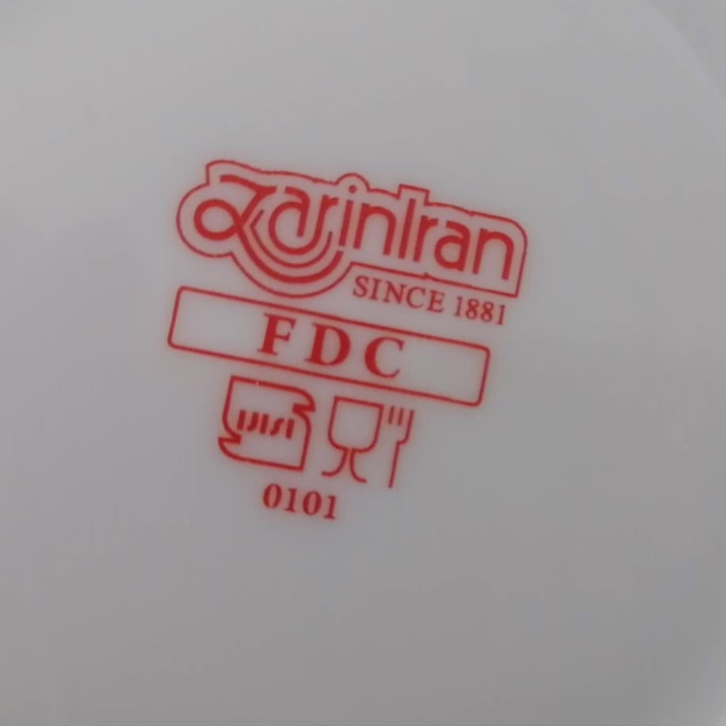 سرویس غذاخوری 28 پارچه 6 نفر چینی زرین ایران مدل ایتالیا اف سن پترزبورگ درجه 3