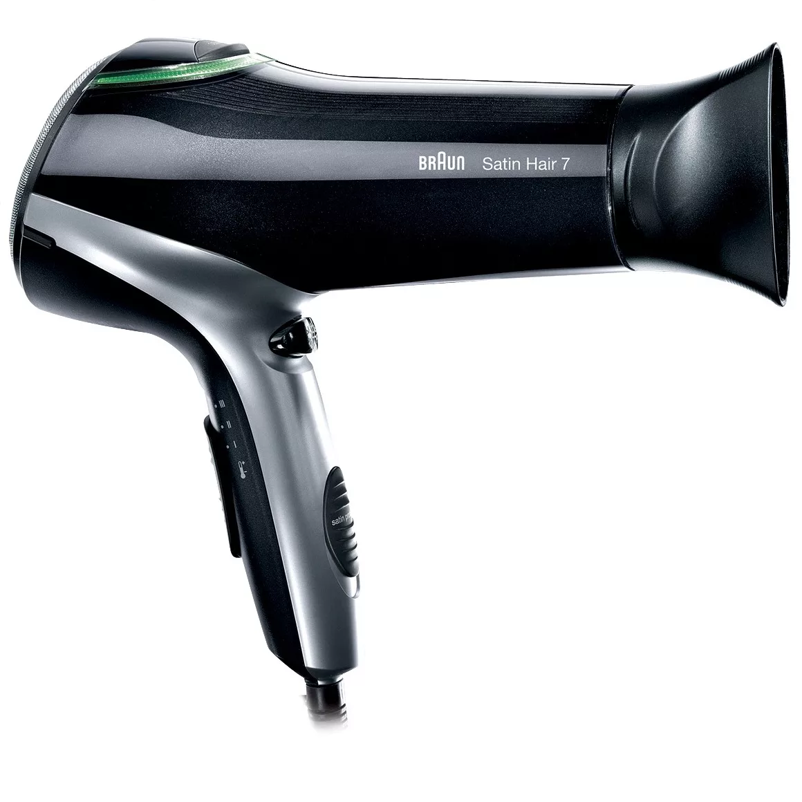 سشوار خانگی 2200 وات براون مدل ساتین هیر کد 7 BRHD710E سشوار خانگی 2200 وات براون مدل ساتین هیر کد 7 BRHD710E