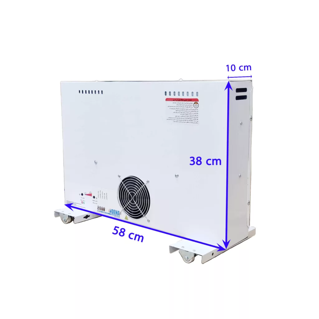 بخاری برقی دنا مدل پنلی فن دار 2000