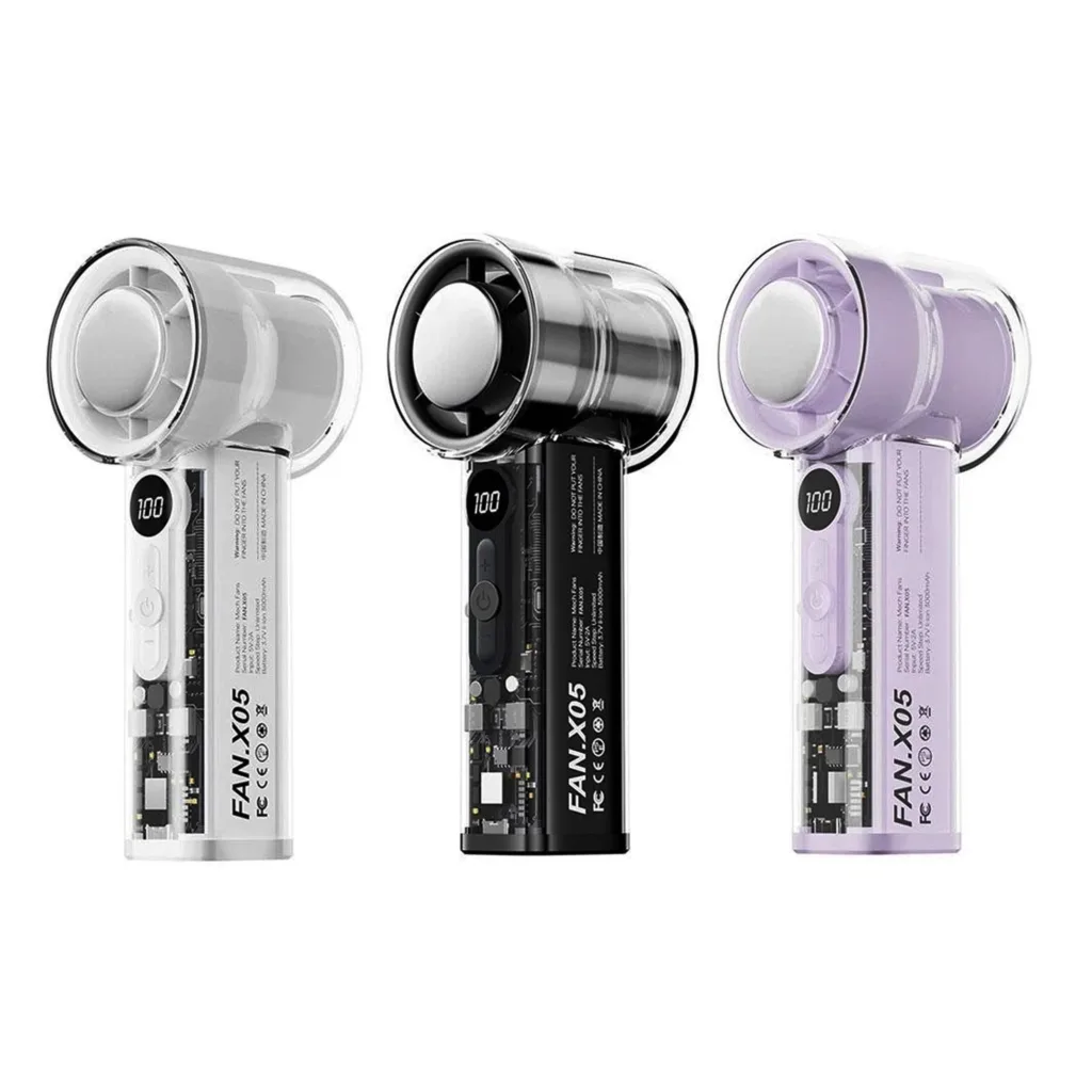 پنکه شارژی مجنتیک مدل X05 سرمایش فوری