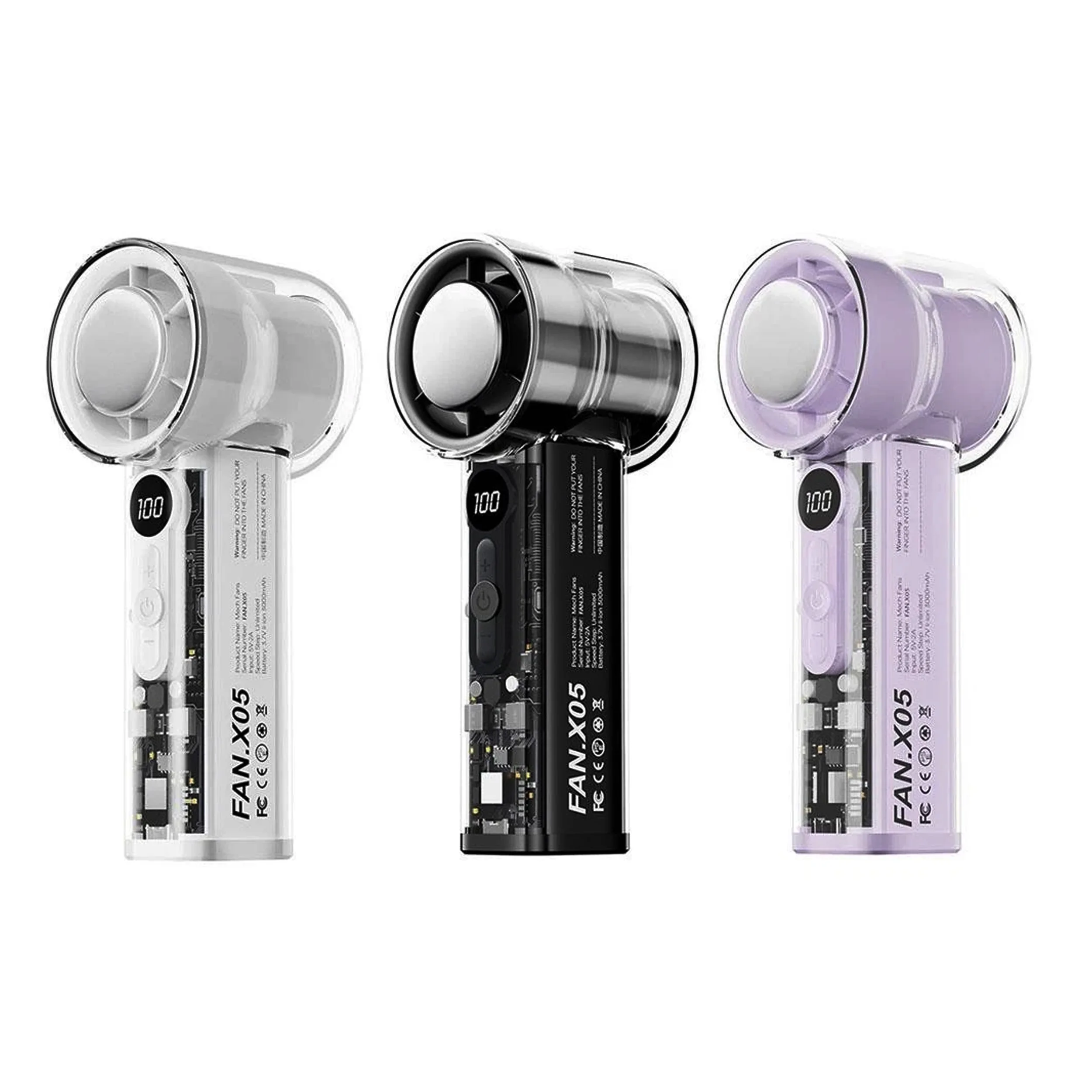 پنکه شارژی مجنتیک مدل X05 سرمایش فوری