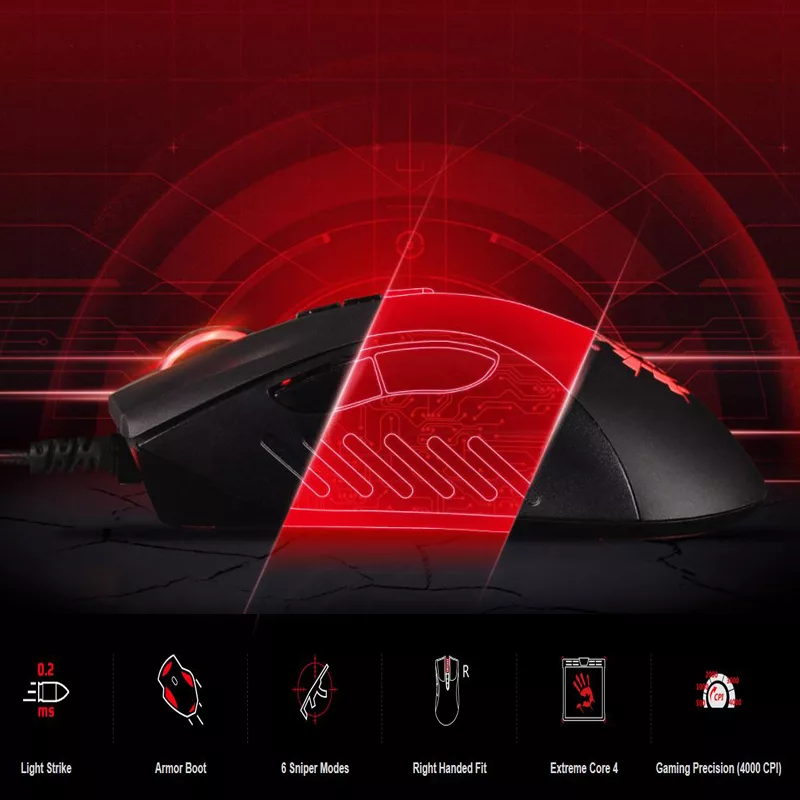 ماوس مخصوص بازی بلادی مدل A91