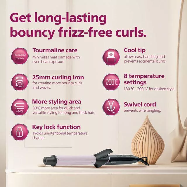 فر کننده و حالت دهنده مو فیلیپس مدل BHB864/00