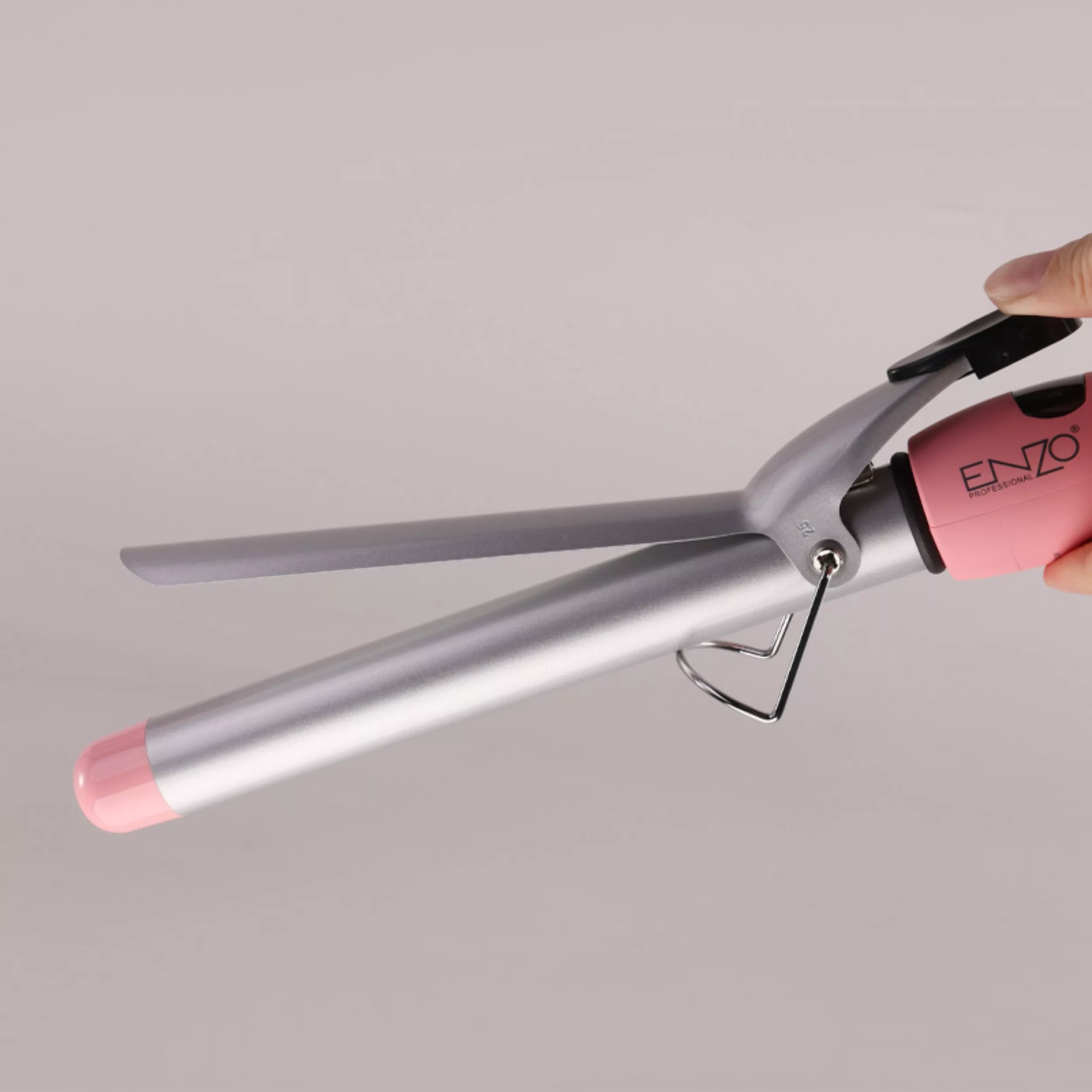 سشوار برس‌دار حالت‌دهنده حرفه ای 1500 وات انزو پروفیشینال مدل EN-5610 3in1 به همراه اتو مو و فر کننده مو