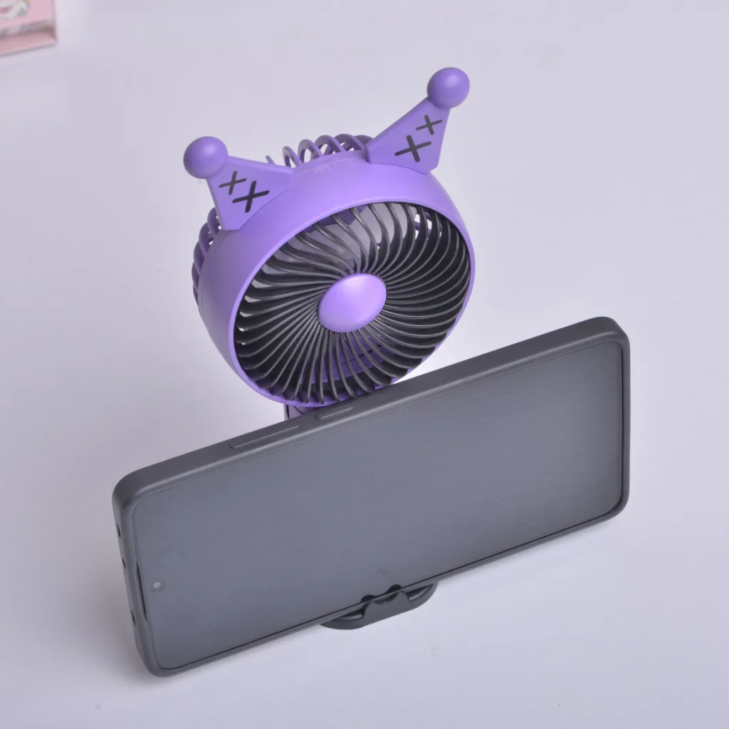 پنکه شارژی مدل کرومی ظرفیت 500 میلی آمپر ساعت