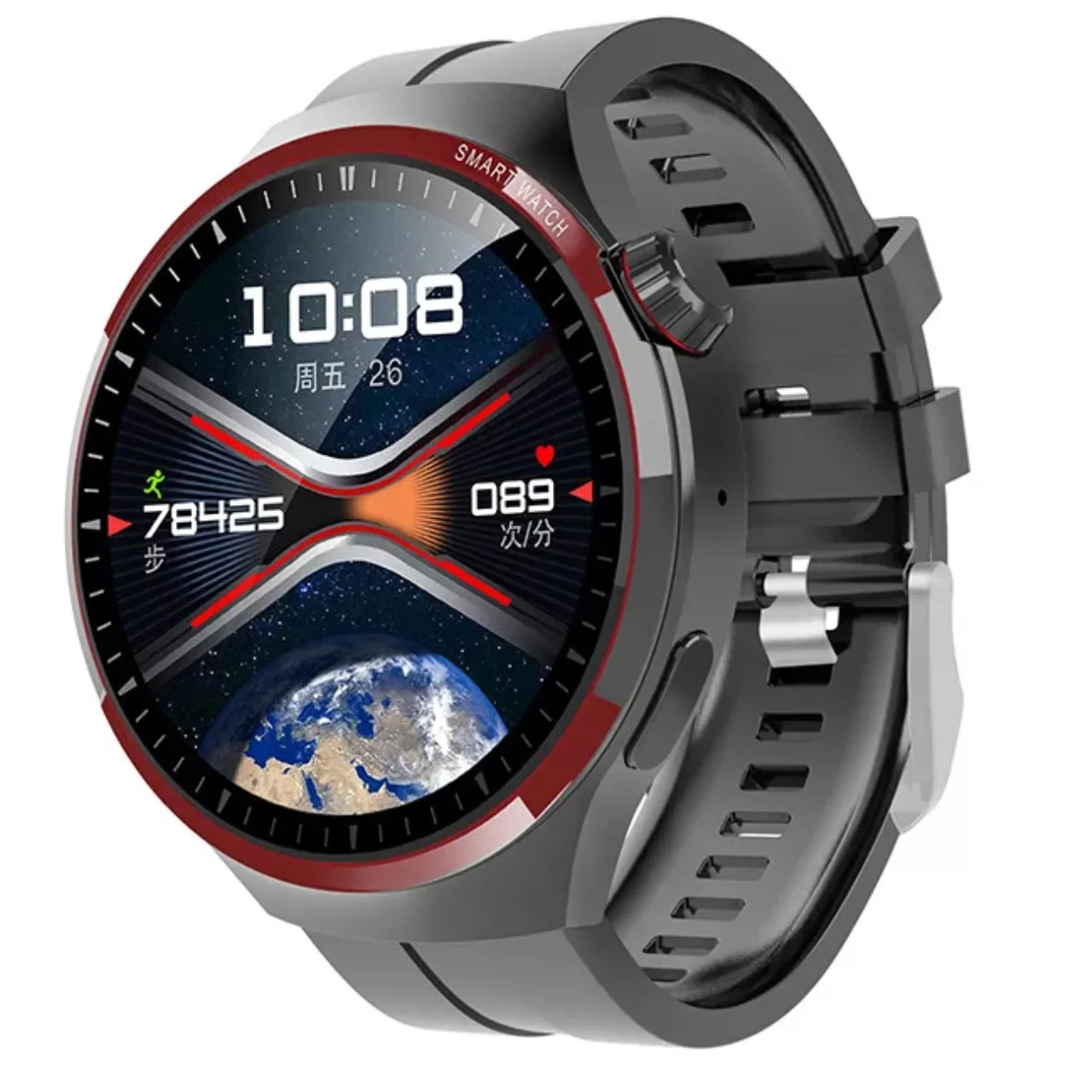 ساعت هوشمند 1.53 اینچی دیبت ویر مدل G7 Max Plus با بند سیلیکونی