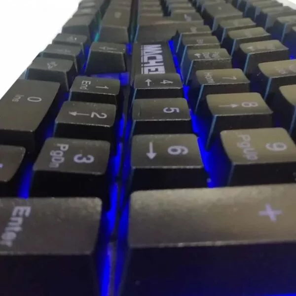 کیبورد گیمینگ مچر مدل MR-304 Full-Size LED RGB