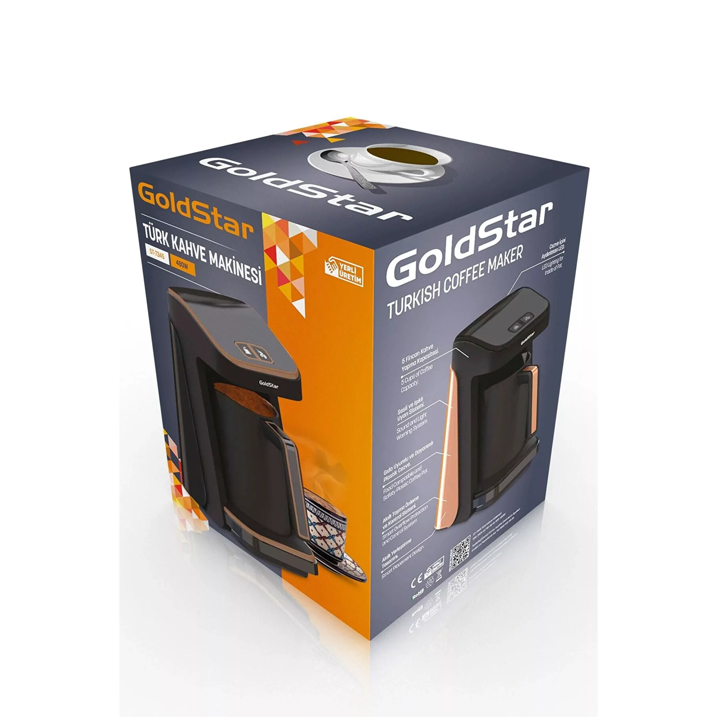 قهوه ساز گلداستار مدل ST-7345