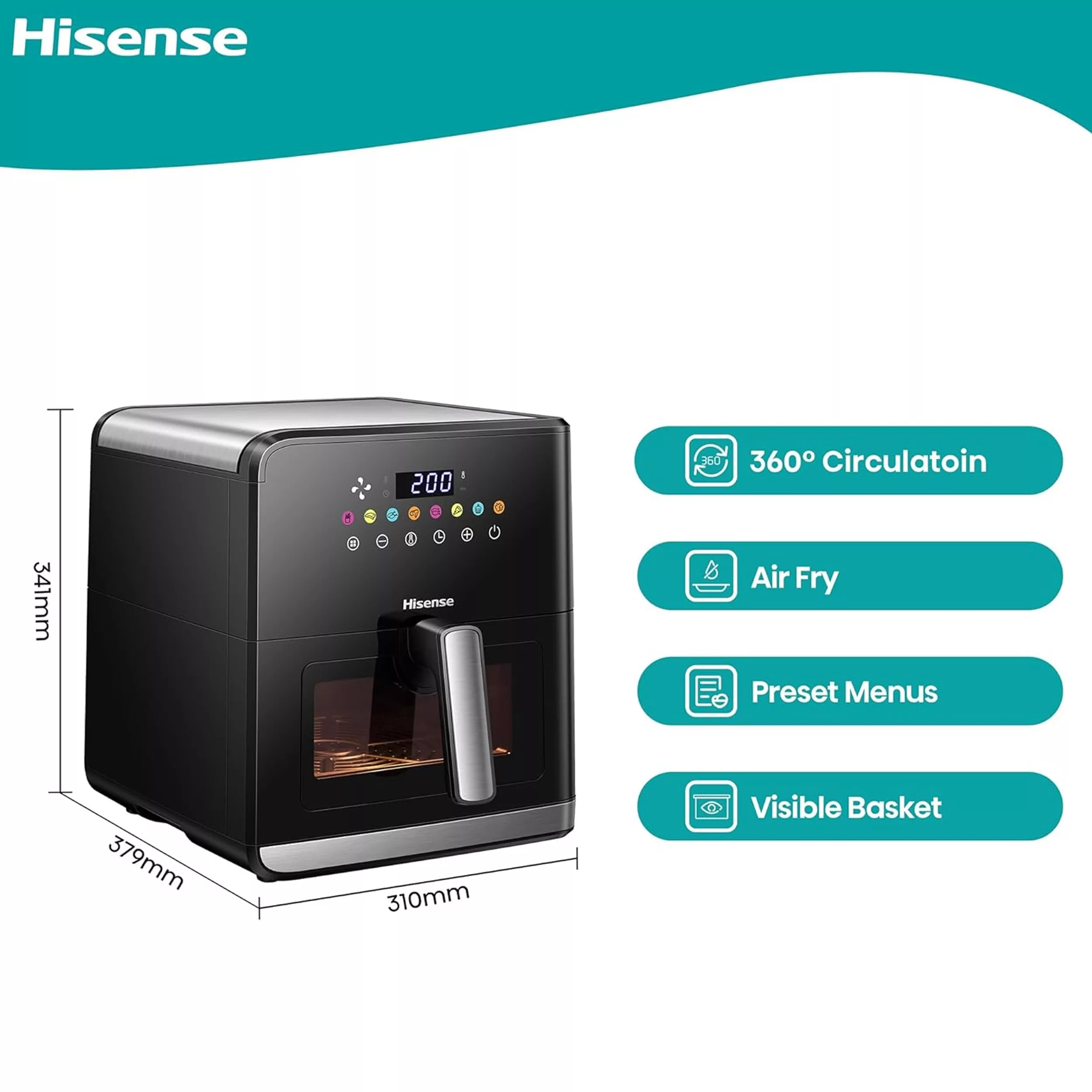 هواپز هایسنس مدل H09AFBKS4S