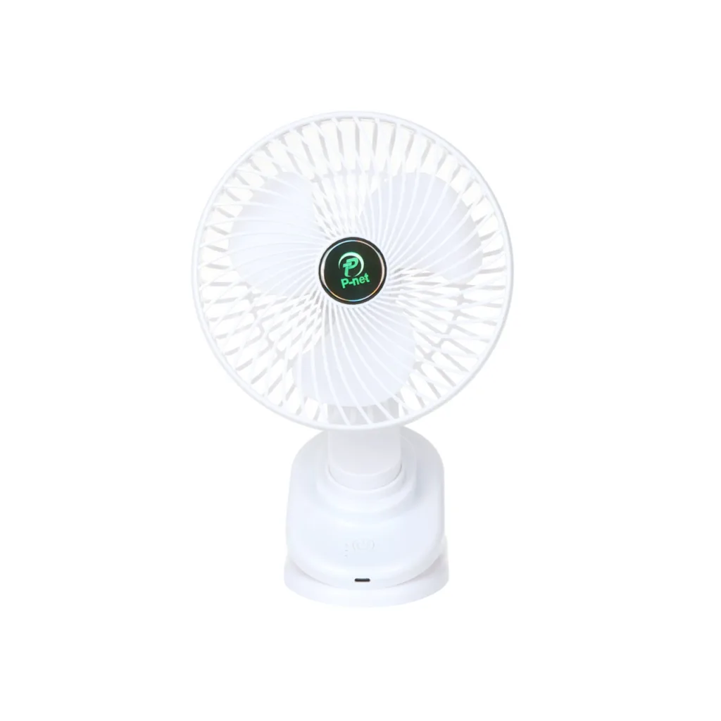 پنکه رومیزی پی نت مدل P.803 ظرفیت 2000 میلی‌آمپر ساعت